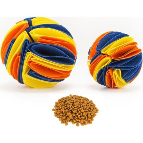 Dog Puzzle Toys Chew Dispenser Leakage Food Play Increase IQ Pet Dogs Cats Spherical Dental Teething Training Toy