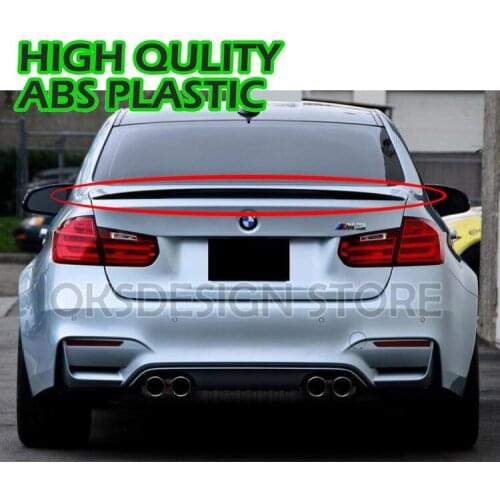 FOR BMW 3 Series F30-F80 M Performance Spoiler (2012-2018) ( ABS Plastic )