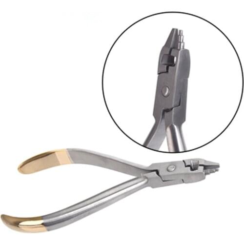 Dental KIM Combination Pliers with cutting Trapezoidal Tip Arch Wire Bending Forming Pliers Dentist Orthodontic Tools Forceps