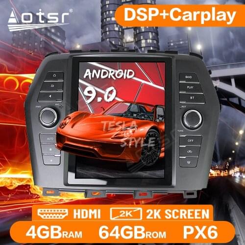 Tesla Vertical Screen Android Car Radio GPS Navi For Nissan Maxima 2016 Multimedia Player Auto Audio Stereo Head Unit Carplay 2K