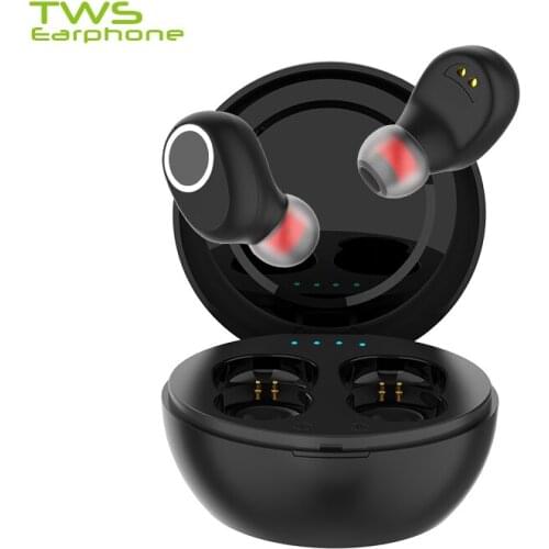 TWSearphone LB-10 Bluetooth 5.0 Headphone Stereo Wireless Earphones Reduction Noise Earbuds Deep Bass With Mic Waterproof Earset