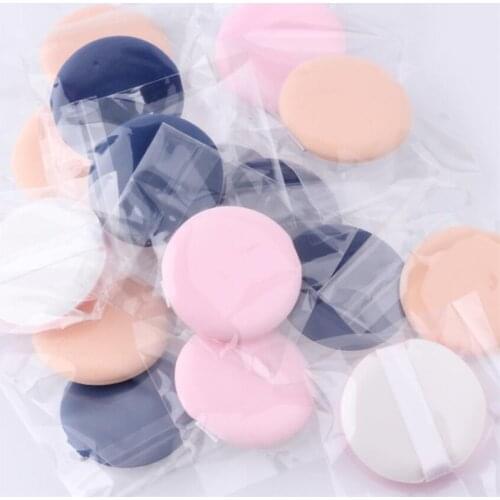 10pcs Smooth Cosmetic Puff Facial Powder Puff Soft Makeup Foundation Sponge Cosmetic Air Cushion Pad Beauty Tool for Girl Women