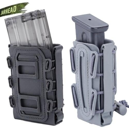 5.56mm/7.62mm/9mm Fast Mag Pouch Tactical Magazine Pouch Holster Molle Belt Fast Attach Carrier Holster 5.56 7.62 9mm Pouch