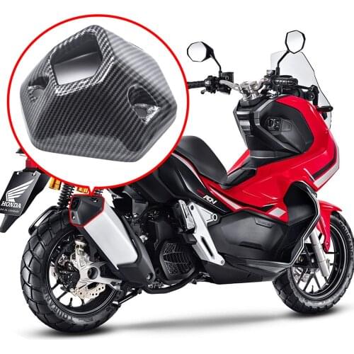 For ADV150 2019-2021 adv 150 motorcycle accessories exhaust pipe decorative cover protective cover carbon fiber texture