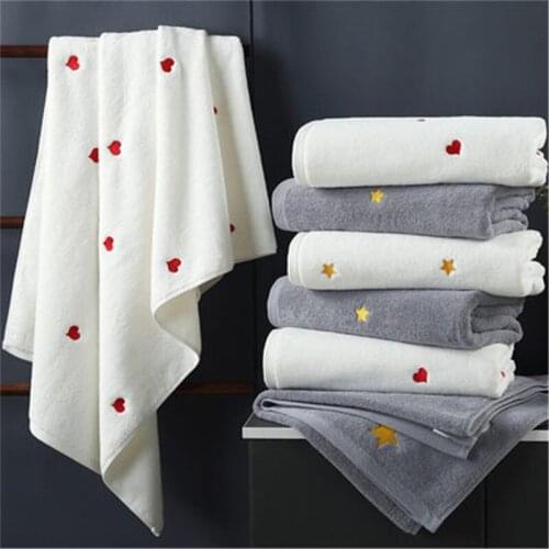 Couple Bath Towels are made of cotton beach towel bathroom large Sheets gift for home 70*140cm for Adults luxury towel