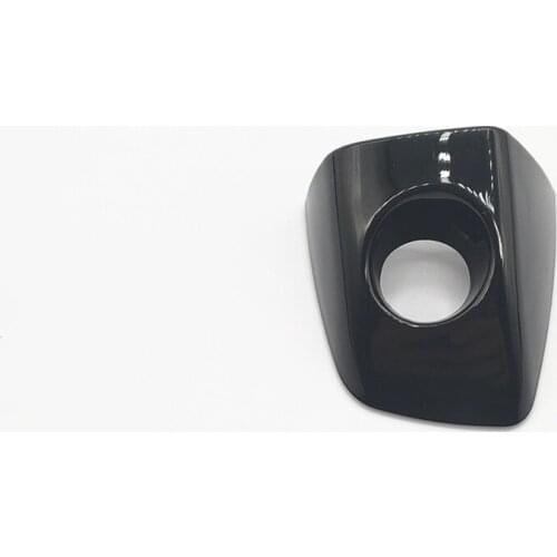 Black Car Exterior Front Left Door Handle Key Hole Trim Cover Cap For A6 C7 A7 A8 RS6 RS7 2014 2015 2016 4H1837879 4H1 837 879