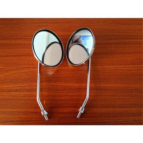 For Jialing 70 Jincheng 70 8MM orthodontic pure iron plating retro mirror one pair