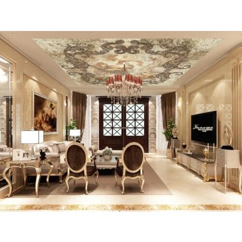 Photo Wallpaper Living Room Bedroom KTV Ceiling Murals Wallpaper Angel love European ceiling mural