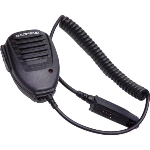 Walkie Talkie PTT Shoulder Microphone Speaker Mic for BAOFENG A58 BF-9700 UV-9R Plus GT-3WP R760 82WP Waterproof