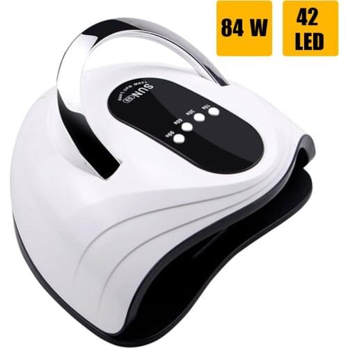 Nail Lamp 84W UV LED Lamp For Drying Gel Varnish Nail Manicure Tools Curing Light Nail Dryer With Timer Smart Sensor For All Gel