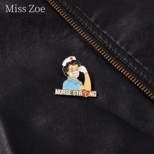 Miss Zoe White Brooches For Clothes
