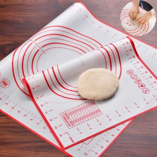 Reusable Silicone Baking Mat Eco-Friendly Mat For Rolling Dough Pad Large Non-stick Oven Patisserie Baking Accessories Tools
