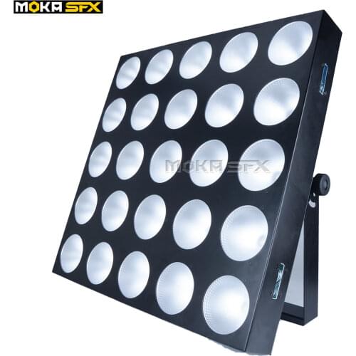 25 Heads LED Matrix Lights Commercial DMX Stage Lighting Effect RGB Professional Stage & DJ Party Light 8Pcs/lot