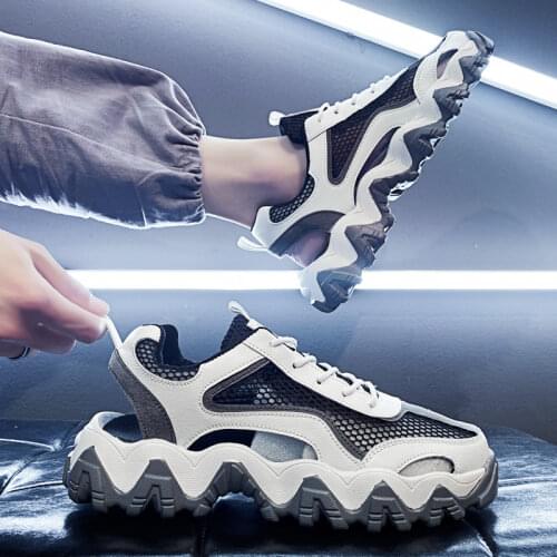 2021 new summer mens sandals youth sports beach slippers outdoor wear versatile leisure