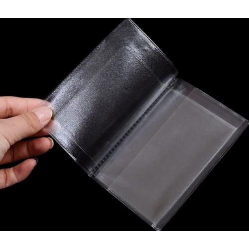 PVC Transparent Auto Documents Cover Hot Sale Drivers License Case Protect Car ID Card Holder Bags High Quality