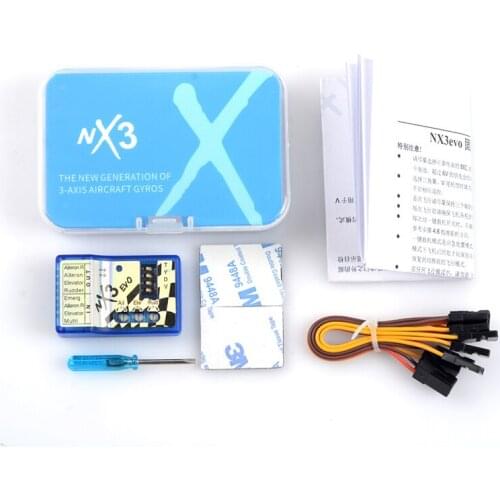 NX3 EVO Flight Controller Board Fixed-wing flight gyro balancer Stabilization Controller For 3D 2D flight RC Model Airplane