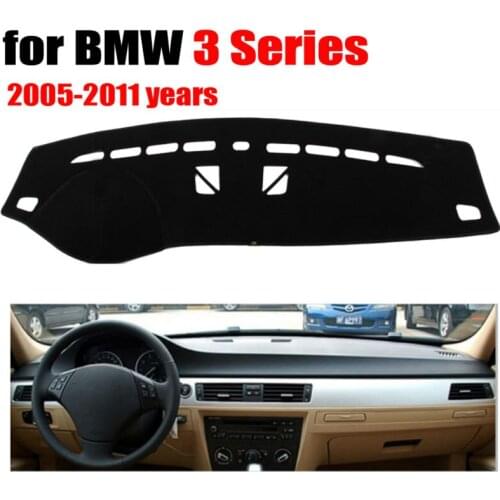 Car dashboard covers mat for BMW 3 Series No Navigation 2005-2011 Left hand drive dashmat pad dash cover auto accessories