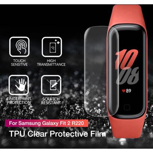 TPU Clear Smartband Protective Film for Samsung Galaxy Fit 2 R220