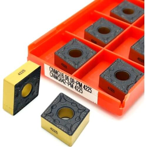 Carbide tool CNMG160408 PM4225 High quality external turning tools Metal turning tool cutting tool CNMG 160608 Turning Inserts
