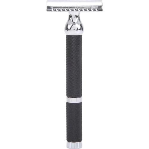 Yaqi Chrome And Black Color Brass Heavy Handle Wet Safety Razor