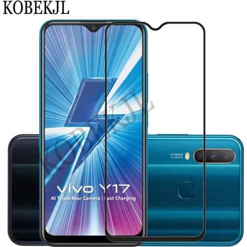 Glass Vivo Y17 Tempered Glass Vivo Y17 Screen Protector Vivo Y17 Y 17 VivoY17 Vivo 1902 V1902 Full Cover Glass Film 6.35 inch