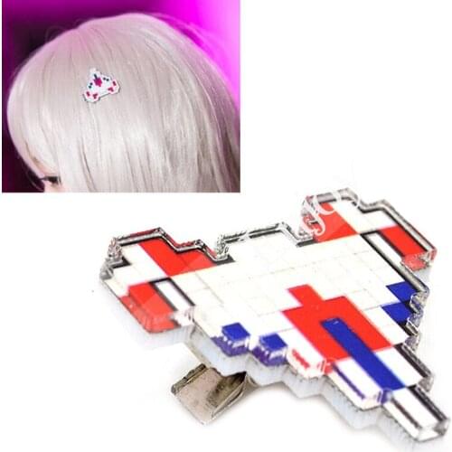 Anime Danganronpa Chiaki Nanami Hair Clip cosplay accessories Super Dangan Ronpa Cute Plane Hairpin props