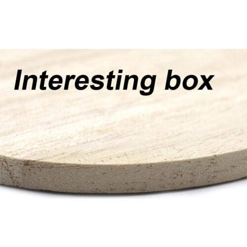 5mm Round Tung wood plank round wood chip DIY manual model material solid wood plank round wood chip