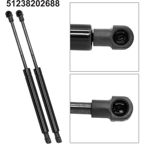 Front Hood Shock Gas Pressurized Support Damper Strut Lid For BMW E46 323Ci 323i 325i 325xi 328Ci 328i 330Ci 330i 51238202688