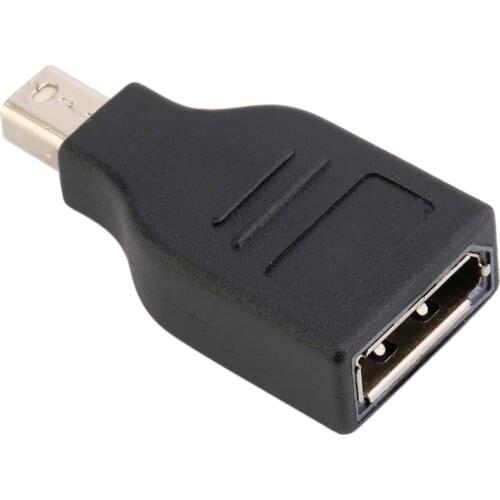 Quality Mini Display Port Male To Display Port Female Adapter Convertor Wholesale