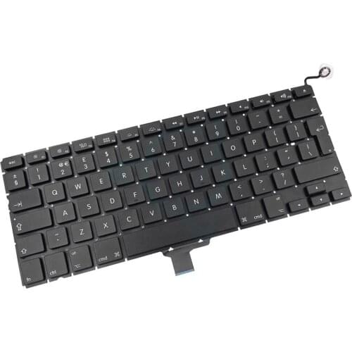 Shenyan NEW for Macbook Pro 13" Unibody A1278 Keyboard UK English+ Backlight Backlit +Screws Set 2009 2010 2011 2012 Year