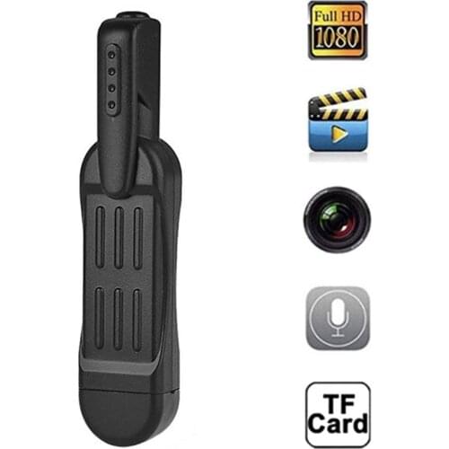 T189 Mini Camera Pen Full HD 1080P Mini DVR Clip Camcorder Voice Video Recorder High-Speed Transmission Usb 2.0 Interface