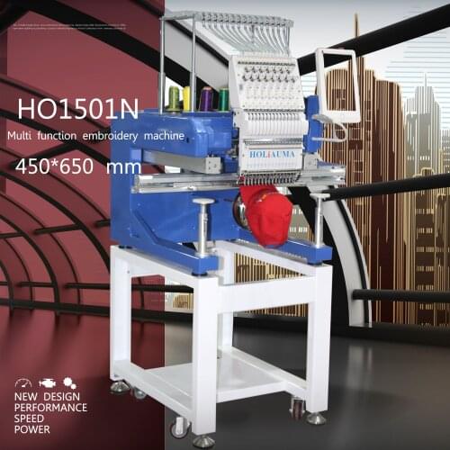 Famous Brands Mini Single Head Computer Cap Shirt Flat Multi function home embroidery happiness to shopping onlinemachine