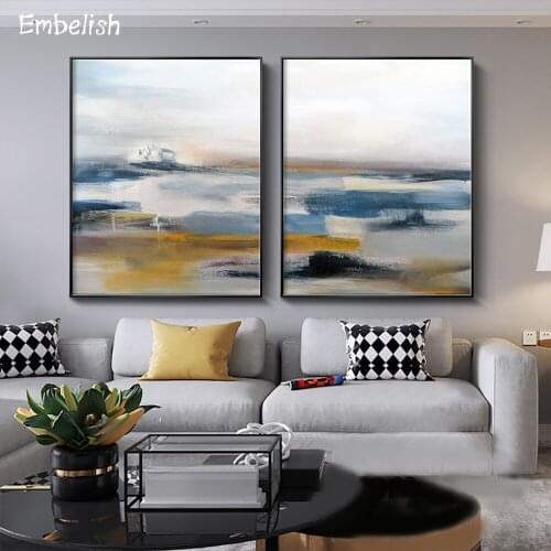 Nordic Style Marble Stone Texture Fashion Wall Art Posters For Living Room HD Print On Canvas Oil Paintings Home Decor Artworks