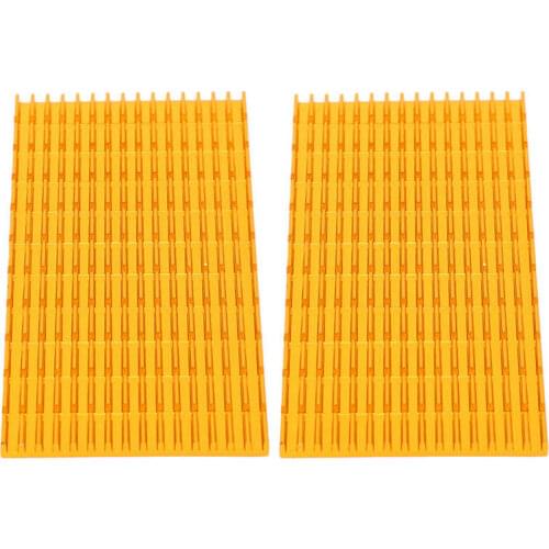 Heatsink Module Cooler Heat Sink Gold Heatsink Aluminum Fin Heat Board for Routers for PCBs