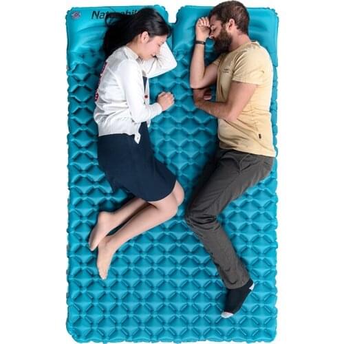 Inflatable Mattress For 2~3 Person 185*115*5cm Big Size Portable Air Pad Moisture-proof Mat NH17Q020-D
