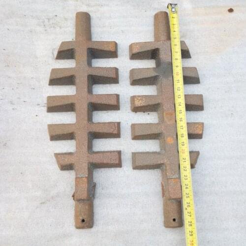 1pc barbecue plate for barbecue oven dried plum fireplace wood carbon stove sewer drain cast iron steak plate cooking grids