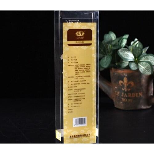 Custom Printed Logo Luxury Gift Box Hair Extension Packaging PET PVC PP Box Wholesale ---PX20322