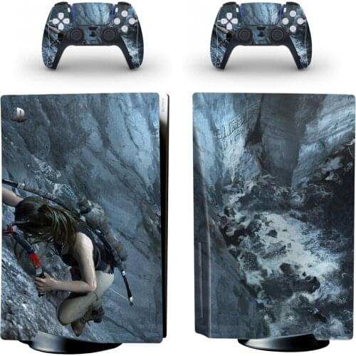 The Last Style PS5 Standard Disc Edition Skin Sticker Decal Cover for PlayStation 5 Console & Controller PS5 Skin Sticker Vinyl