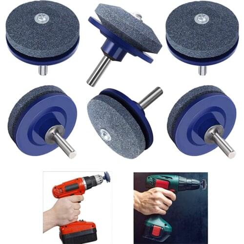 Knife Sharpener Electric Lawn Mower Knife Sharpening Stone Wear-resistant Grinding Head Whetstone Sander Ceramic Sharpener Tool