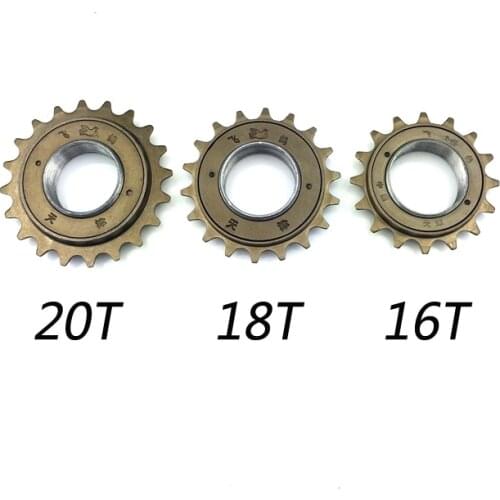 Bicycle part 16T 18T 20T 22T Fixed Gear Bicycle Freewheel Single Speed Flywheel Sprocket
