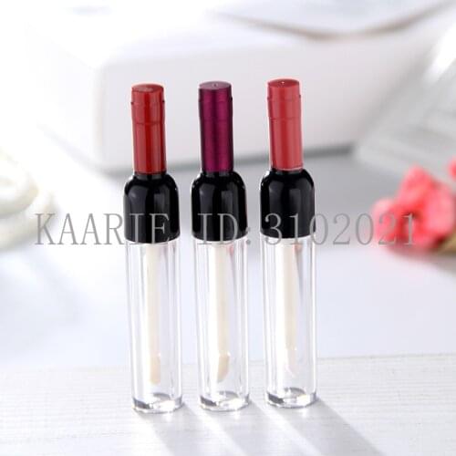 5ML 30/50pcs New Arrival Cute Cosmetic Liquid Lipstick Refillable Bottle,Empty Women Lip Gloss Tube, Professional Makeup Tool