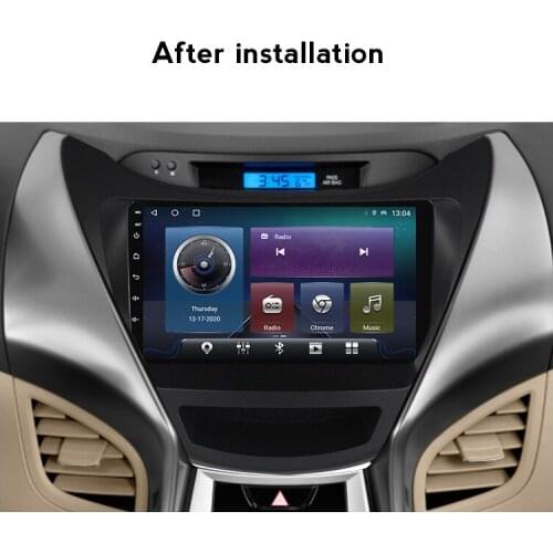 6G+128G DSP 4G+Wifi Android 11 Auto Stereo For Hyundai Elantra Avante I35 2011 2012 2013 2014 2015 2016 Car Radio Multimedia GPS
