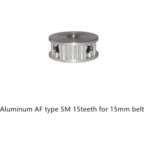 AF type 15 teeth 5M Timing Pulley Bore 8mm for HTD 5M belt width 15mm 16mm used in linear pulley 15Teeth 15T