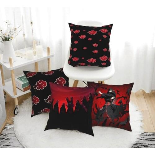 Akatsuki (5) Pillow Case Cushion Anime Manga Polyester Decor for Home Car Sofa Body Pillow Cover