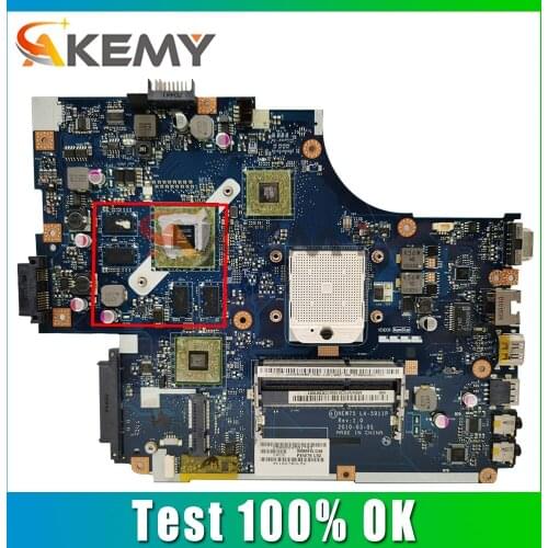 AkemyLaptop motherboard For ACER Aspire 5552 Mainboard MBR430200 NEW75 LA-5911P 216-0772000