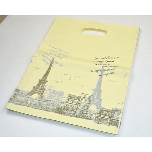 Free shipping tower Plastic bags 100pcs/lot 30X40cm Fit clothes jewelry or gift packing Wholesale shopping bags