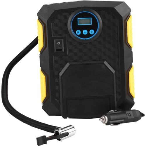 1pc Digital Tire Inflator Car Air Compressor Pump 150 PSI DC 12 Volt for Car Motorcycles compresor de aire DC 12V Portabl