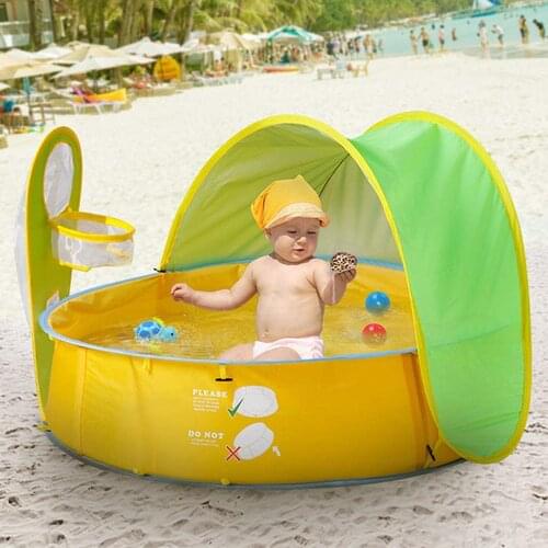 Baby pool Outdoor toys water games Foldable bathtub beach tent pool game center Pool balls pools for children in the yard 2021