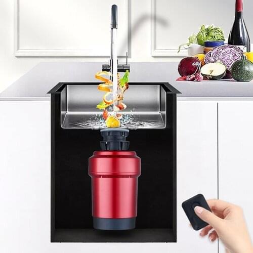 10-year Warranty Food Waste Disposer Kitchen Appliances Home Kitchen Sink Stainless Steel Smart Garbage Compactor Food Mixer