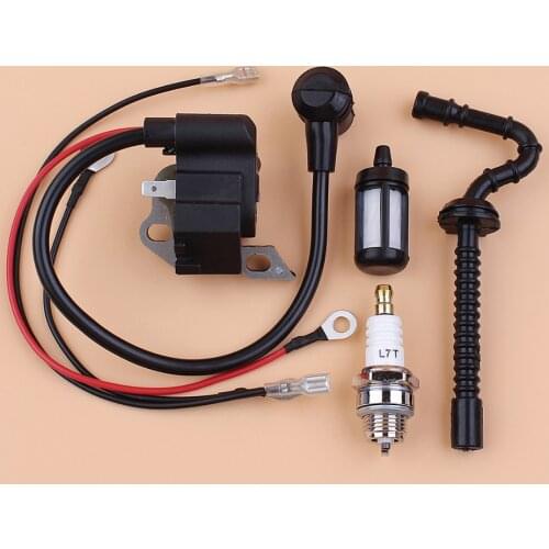 Ignition Coil Module Fuel Hose Line Spark Plug Kit For STIHL MS210 MS230 MS250 020 021 023 025 Chainsaw Spare Parts